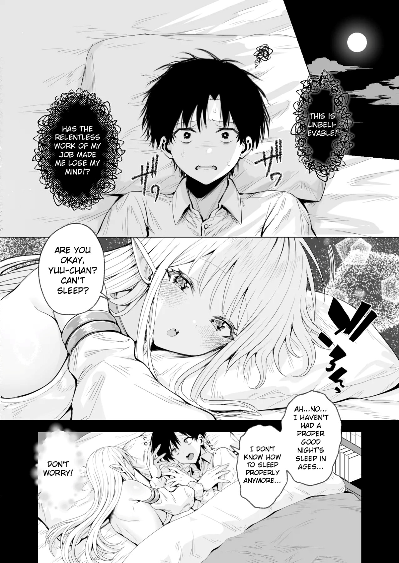 Hentai Manga Comic-Summoned to Another World as a Breeder (Savior), I Get Spoiled and Have Non-Stop Sex with my Elf Mommy-Read-15